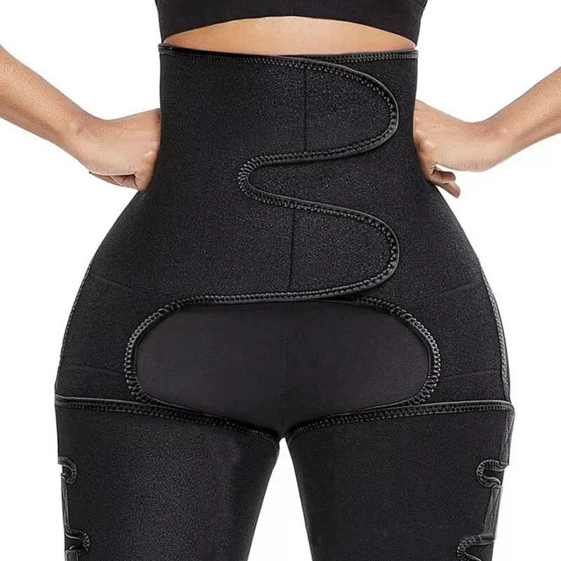 Waist Trainer 3-In-1 Thigh Slimming Body Shaper Trimmer Butt Lifter Shapewear
