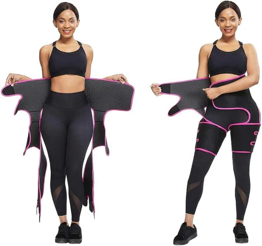 Waist Trainer 3-In-1 Thigh Slimming Body Shaper Trimmer Butt Lifter Shapewear